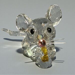 Swarovski (Mini) Mouse with Cheese 3.5cm Figurine 5004691 (EUC)